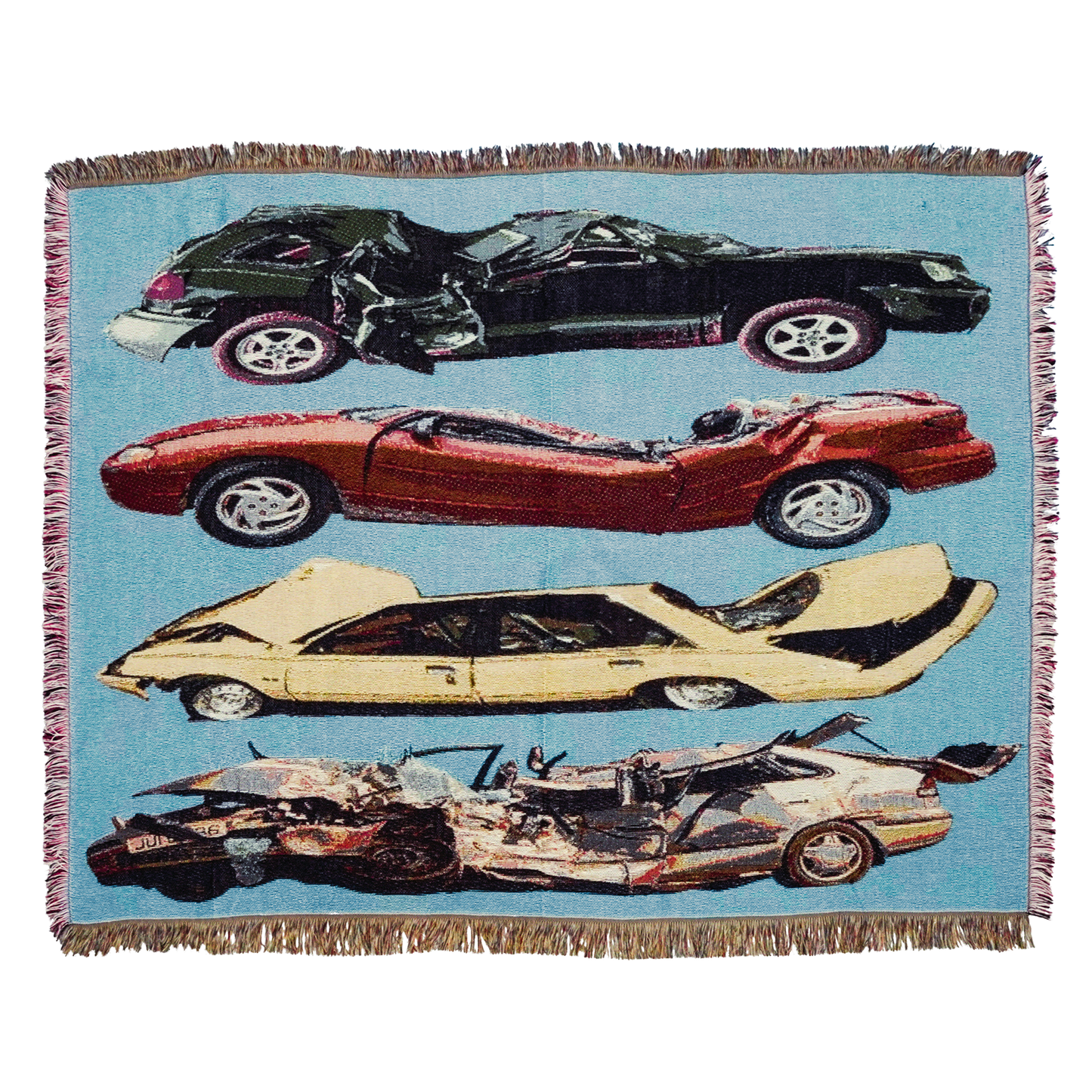 Total Wreck Woven Blanket